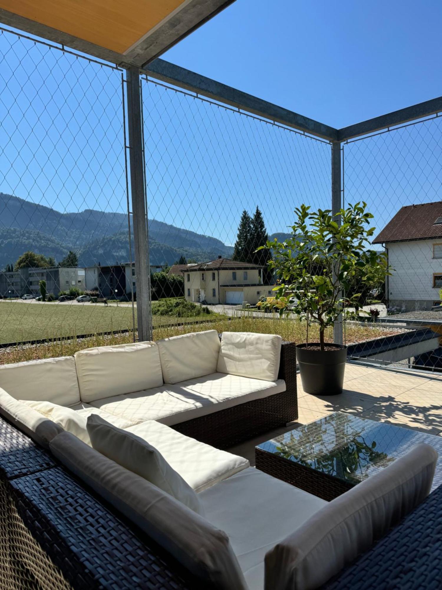 Architektenhaus Rhaa Mit Terrassen Altach Exterior foto